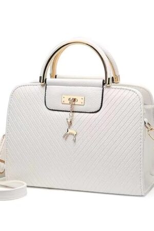 FLYMANN Women's Handbag with Top Handle | Crossbody Satchel bag with adjustable shoulder Strap