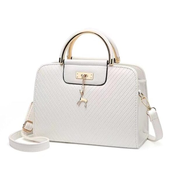 FLYMANN Women's Handbag with Top Handle | Crossbody Satchel bag with adjustable shoulder Strap